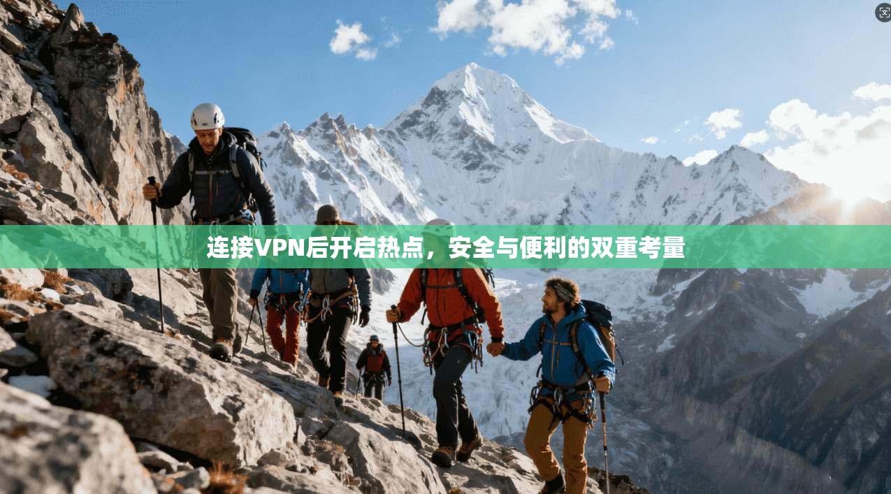 连接VPN后开启热点,安全与便利的双重考量