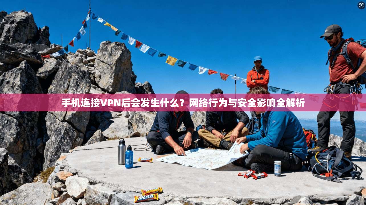 手机连接VPN后会发生什么？网络行为与安全影响全解析