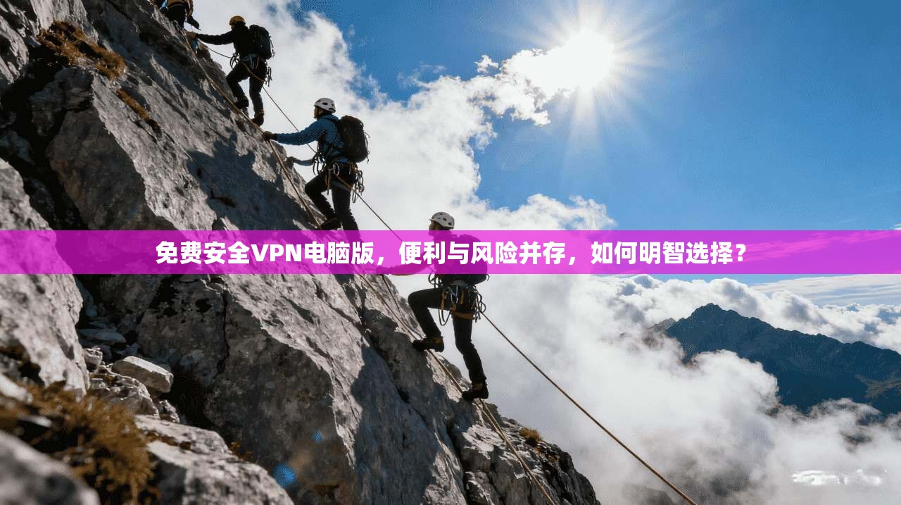 免费安全VPN电脑版，便利与风险并存，如何明智选择？