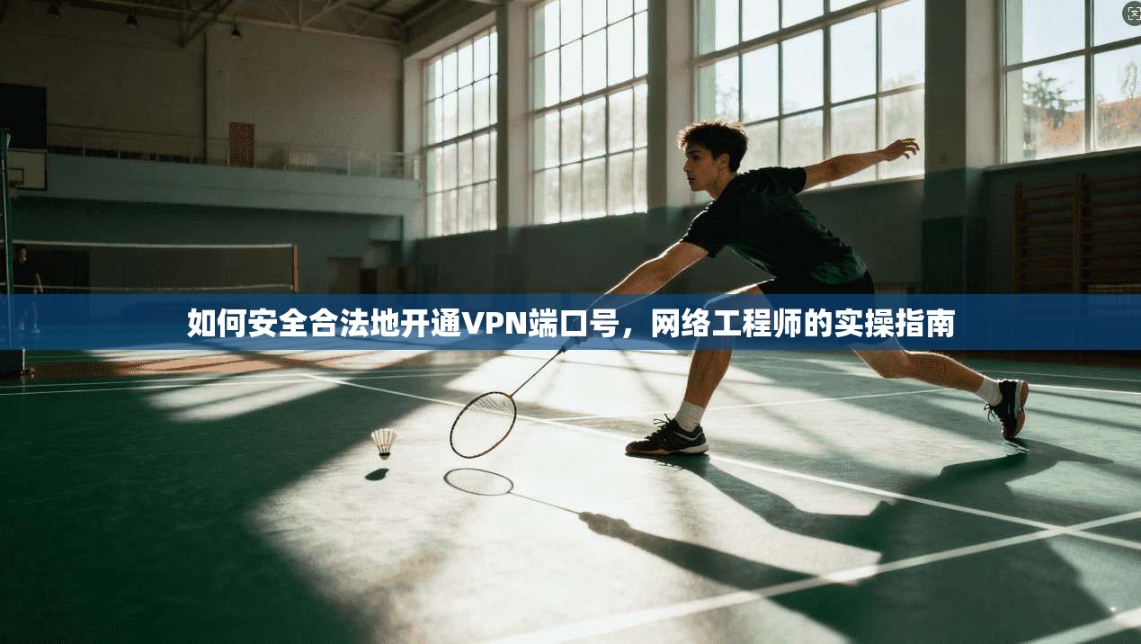 如何安全合法地开通VPN端口号，网络工程师的实操指南