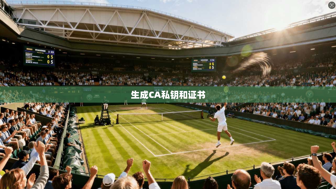 生成CA私钥和证书
