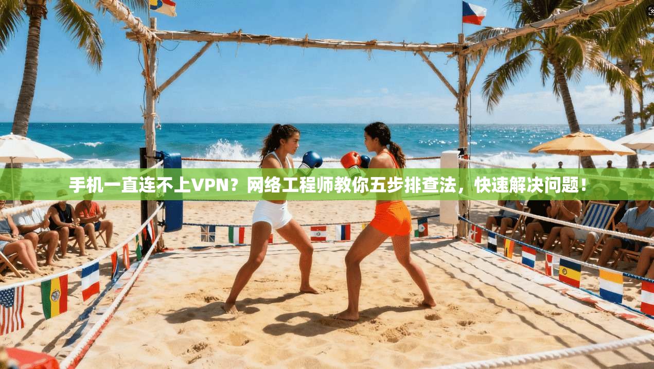 手机一直连不上VPN？网络工程师教你五步排查法，快速解决问题！