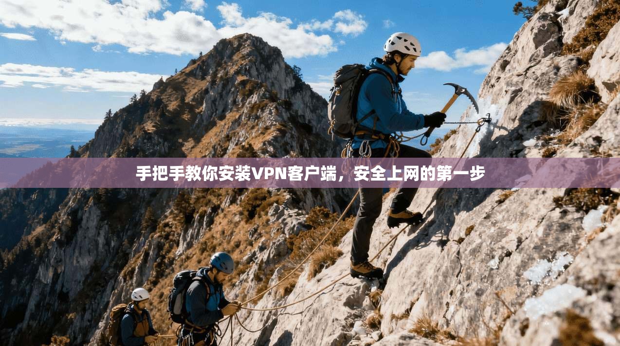 手把手教你安装VPN客户端,安全上网的第一步