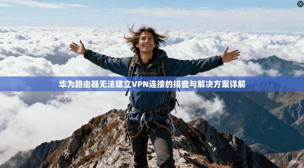 华为路由器无法建立VPN连接的排查与解决方案详解