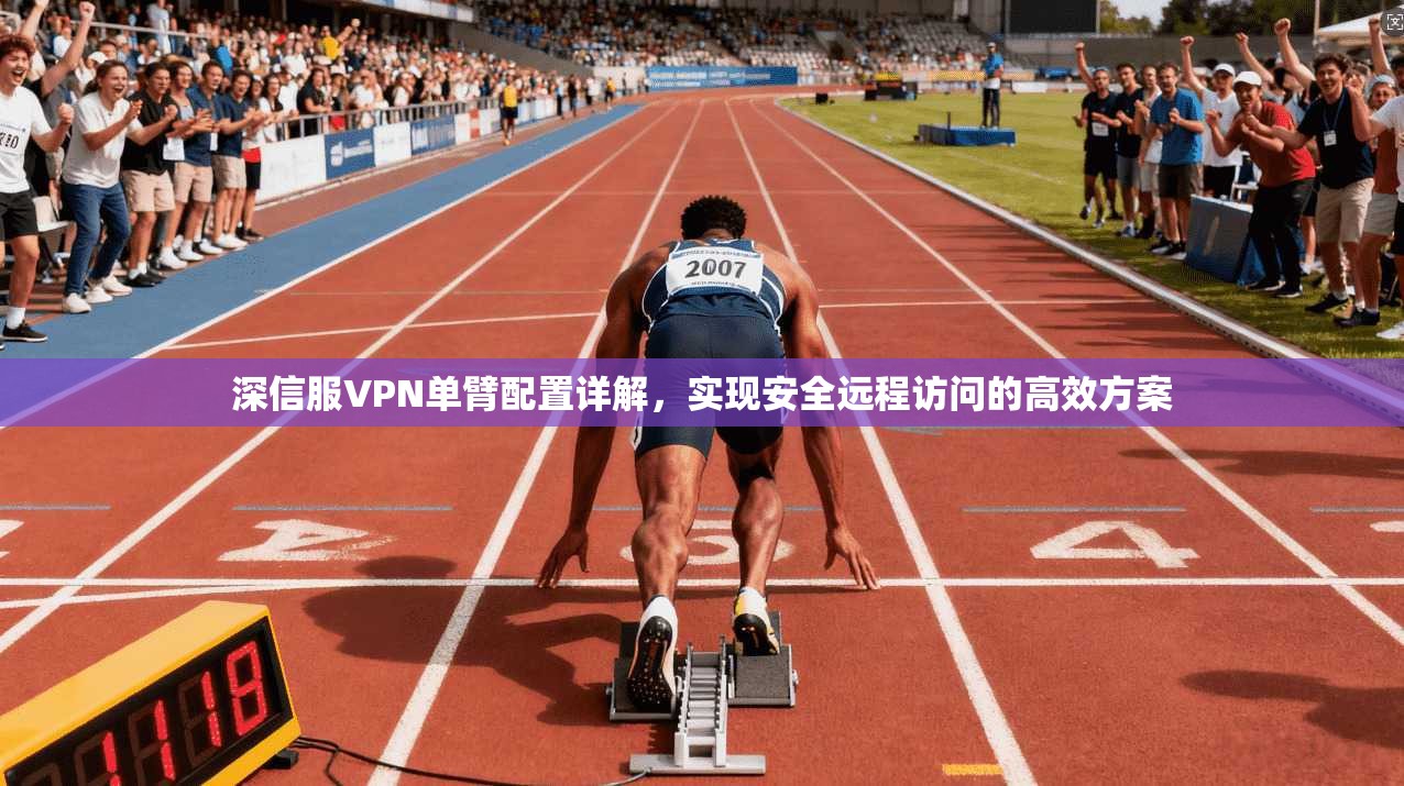 深信服VPN单臂配置详解，实现安全远程访问的高效方案