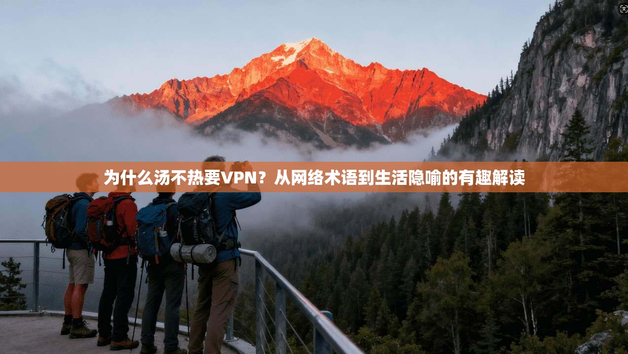 为什么汤不热要VPN?从网络术语到生活隐喻的有趣解读