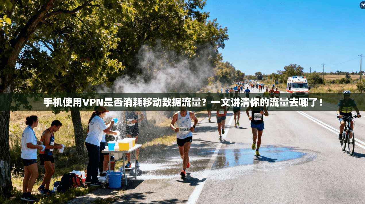 手机使用VPN是否消耗移动数据流量？一文讲清你的流量去哪了！