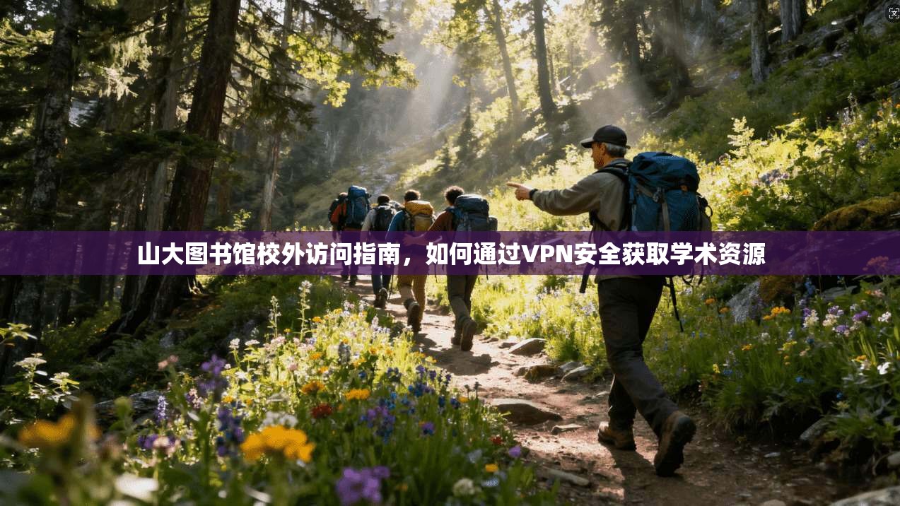 山大图书馆校外访问指南，如何通过VPN安全获取学术资源