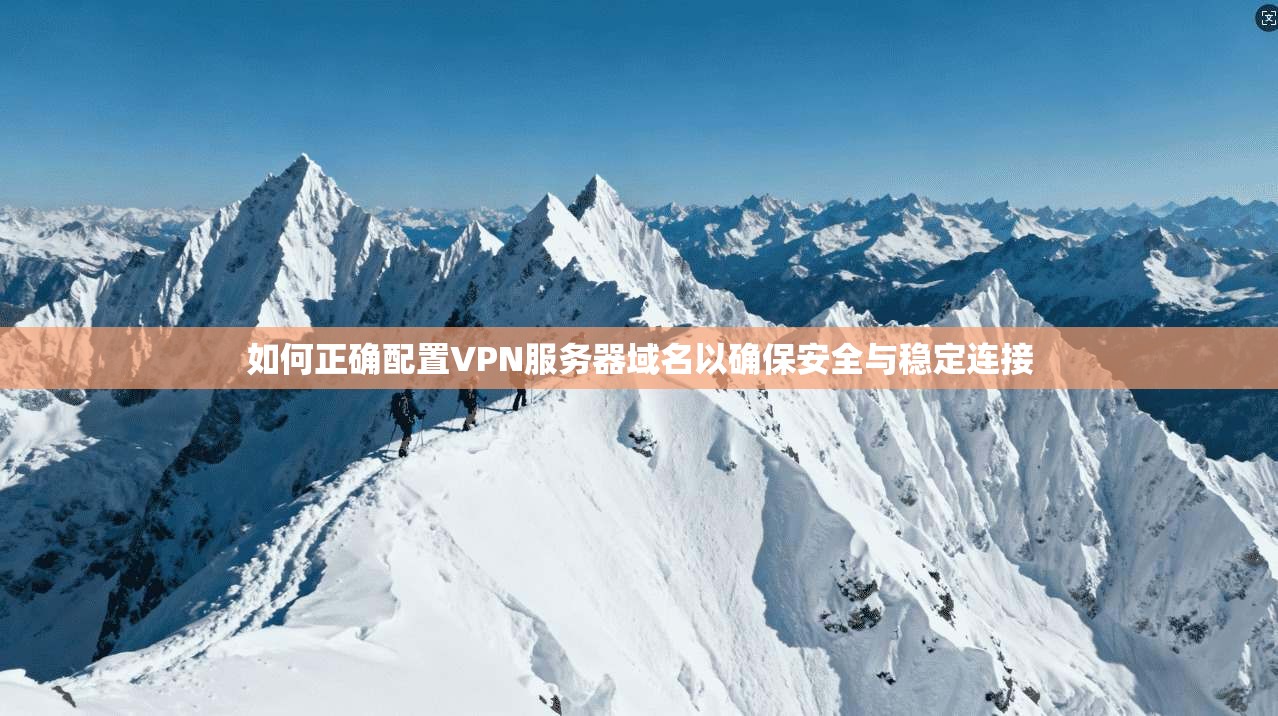 如何正确配置VPN服务器域名以确保安全与稳定连接