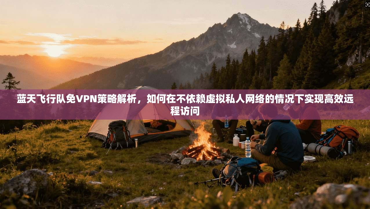 蓝天飞行队免VPN策略解析，如何在不依赖虚拟私人网络的情况下实现高效远程访问