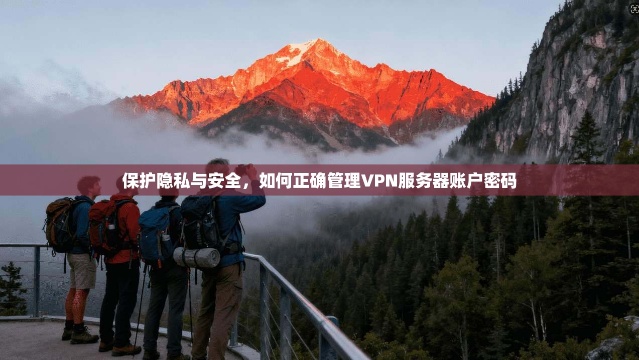 保护隐私与安全，如何正确管理VPN服务器账户密码