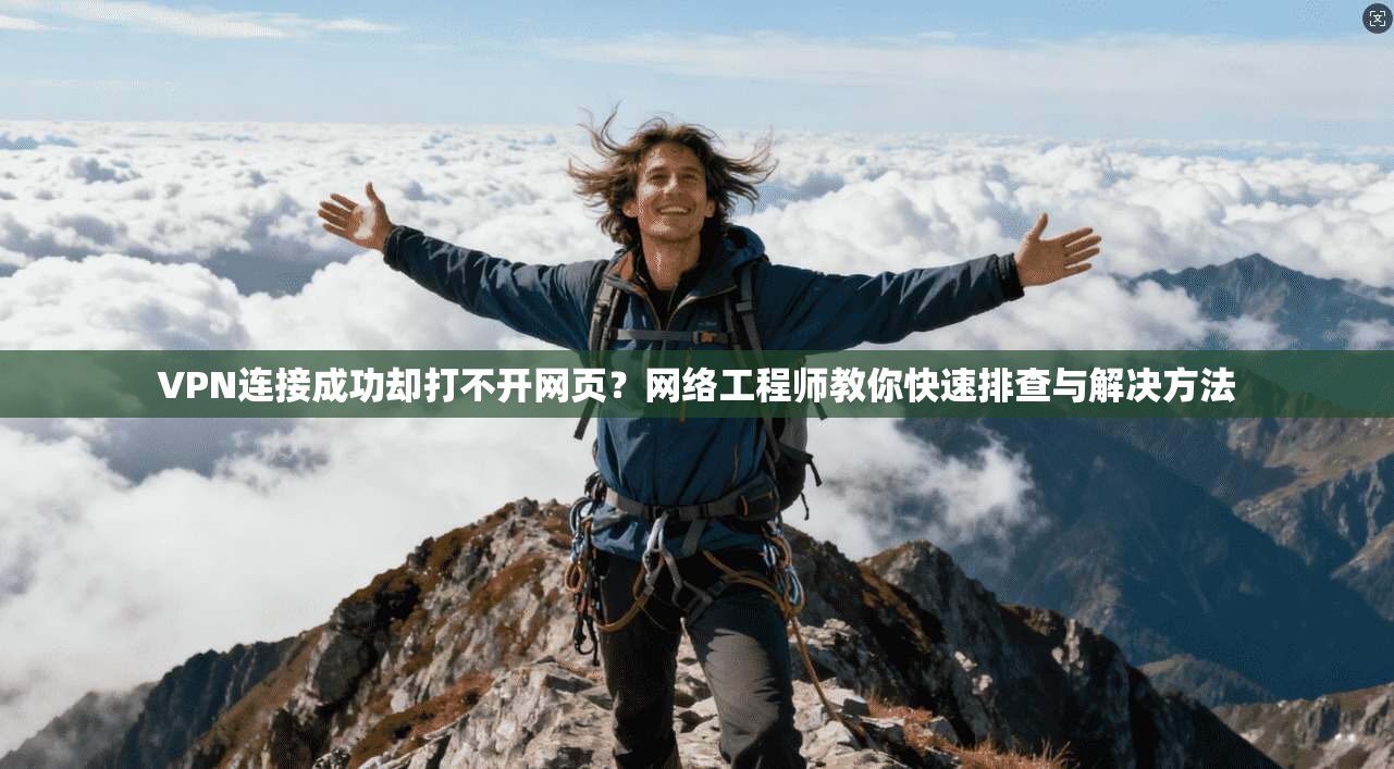 VPN连接成功却打不开网页？网络工程师教你快速排查与解决方法