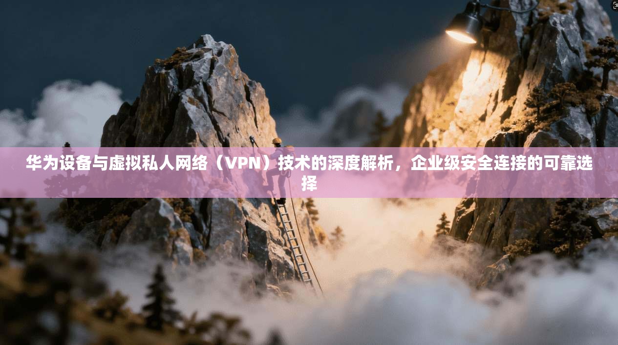 华为设备与虚拟私人网络（VPN）技术的深度解析，企业级安全连接的可靠选择
