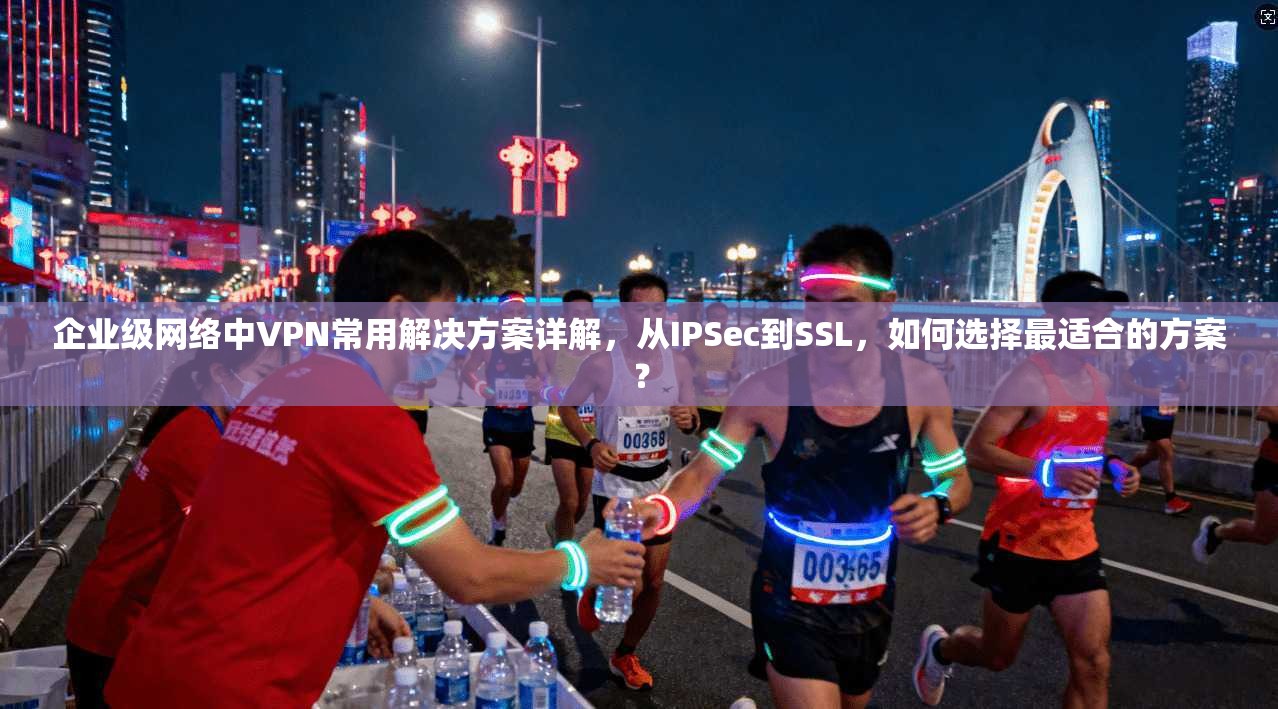 企业级网络中VPN常用解决方案详解，从IPSec到SSL，如何选择最适合的方案？