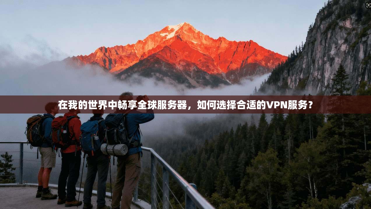 在我的世界中畅享全球服务器，如何选择合适的VPN服务？