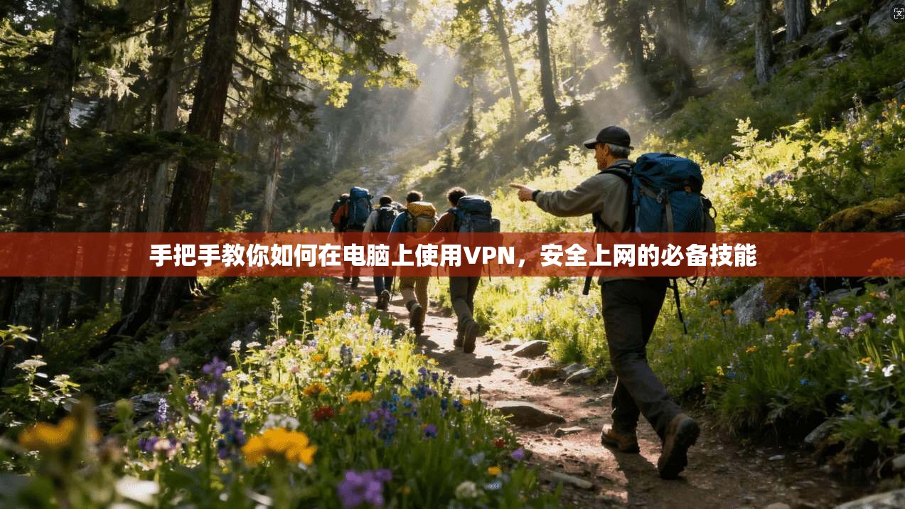 手把手教你如何在电脑上使用VPN,安全上网的必备技能