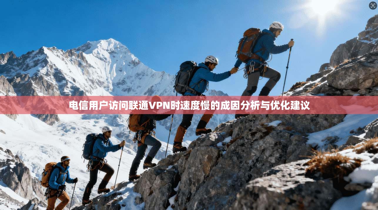 电信用户访问联通VPN时速度慢的成因分析与优化建议