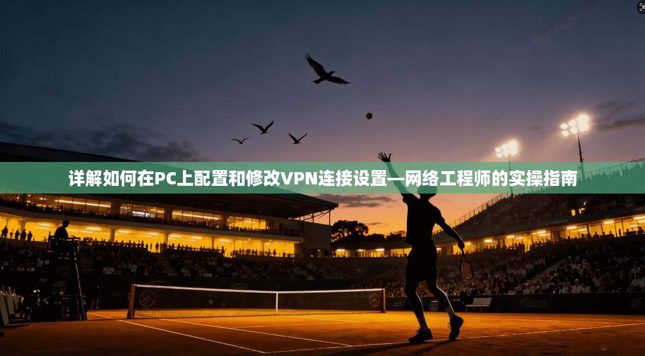 详解如何在PC上配置和修改VPN连接设置—网络工程师的实操指南