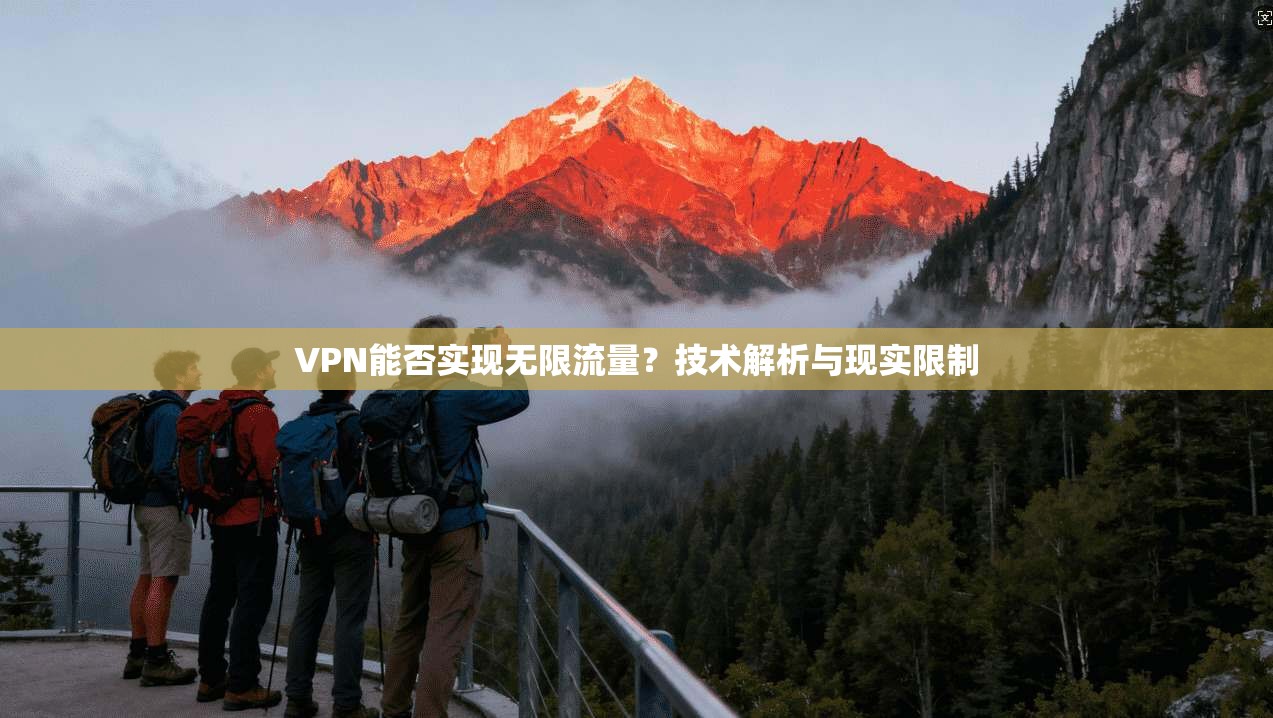 VPN能否实现无限流量？技术解析与现实限制