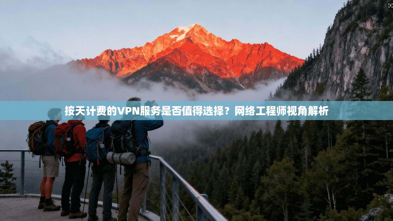 按天计费的VPN服务是否值得选择?网络工程师视角解析