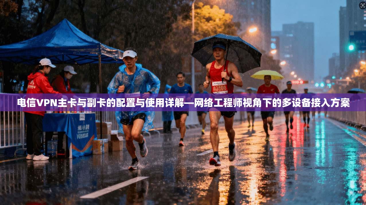 电信VPN主卡与副卡的配置与使用详解—网络工程师视角下的多设备接入方案