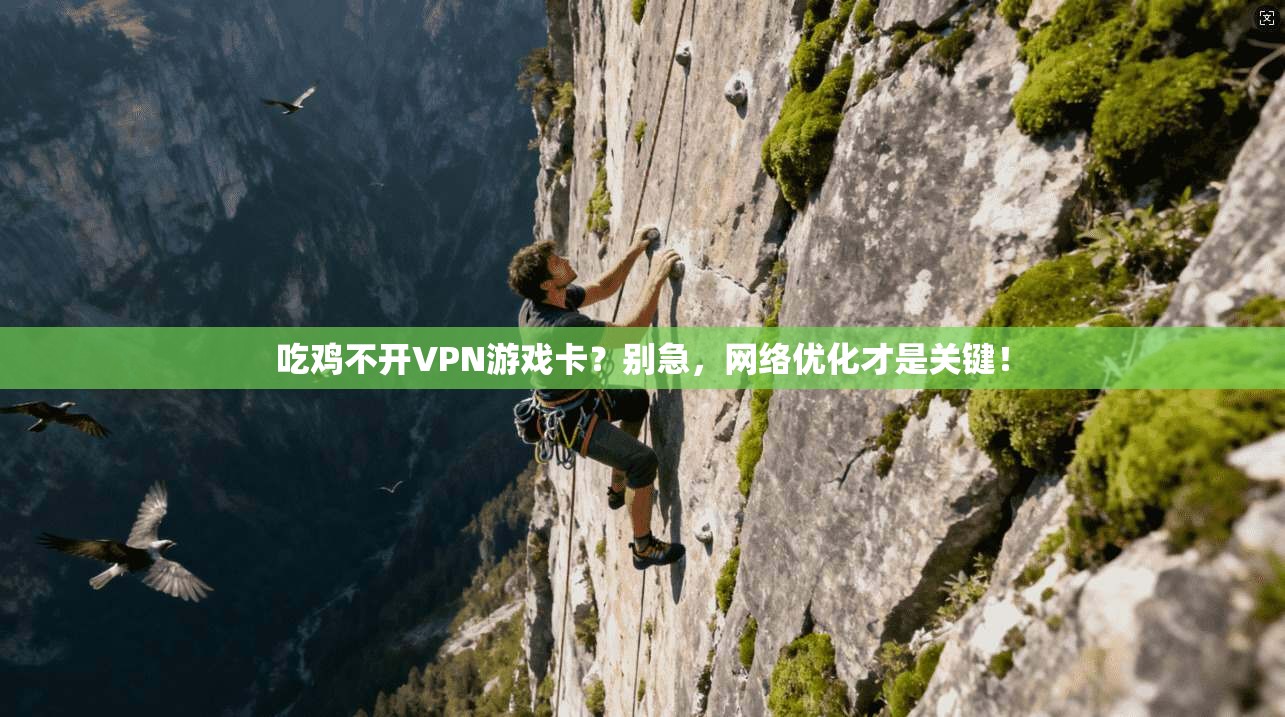 吃鸡不开VPN游戏卡？别急，网络优化才是关键！