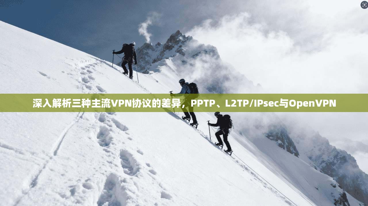 深入解析三种主流VPN协议的差异，PPTP、L2TP/IPsec与OpenVPN