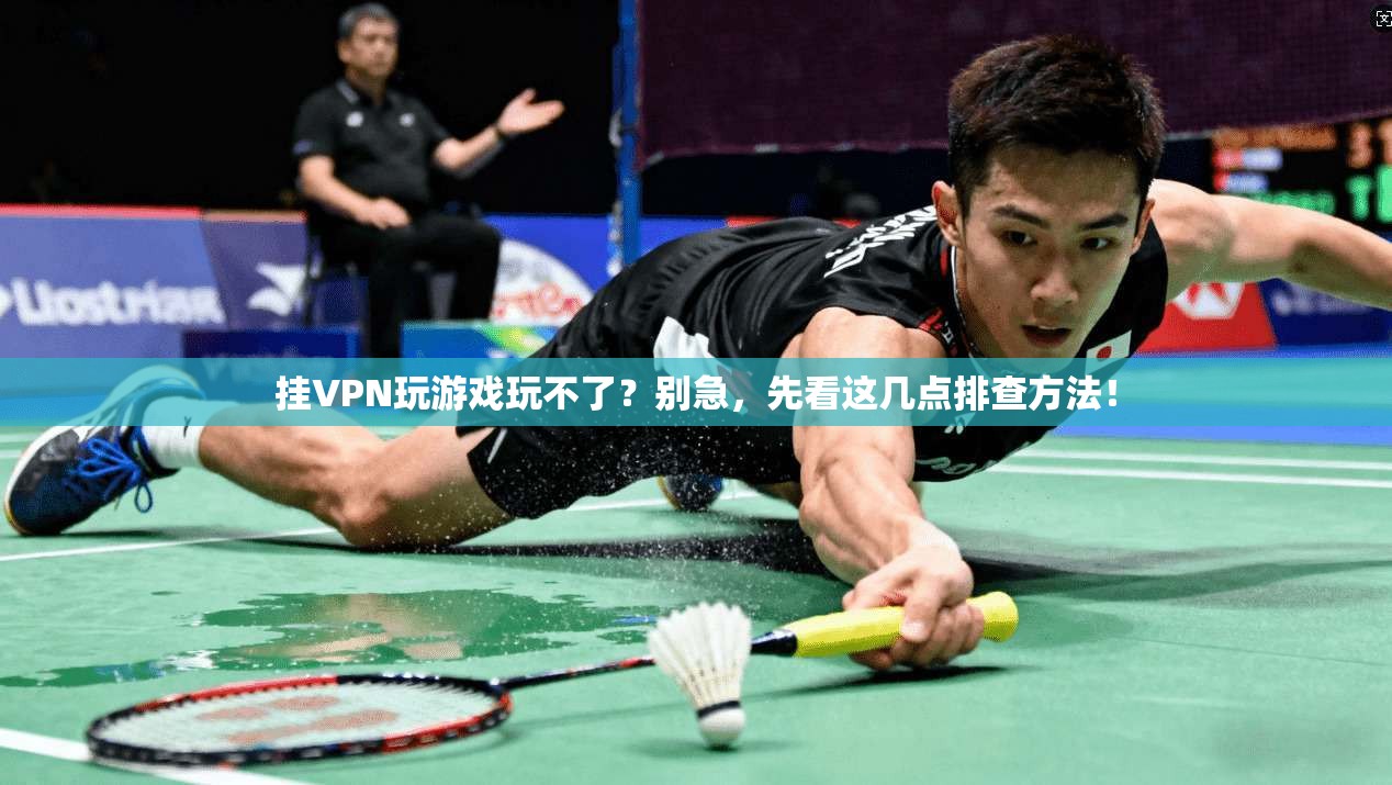 挂VPN玩游戏玩不了？别急，先看这几点排查方法！