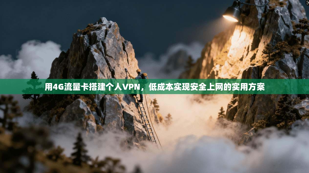用4G流量卡搭建个人VPN，低成本实现安全上网的实用方案