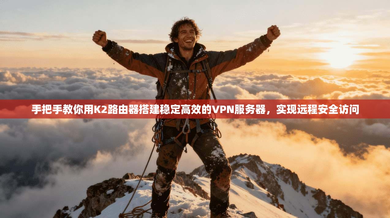 手把手教你用K2路由器搭建稳定高效的VPN服务器，实现远程安全访问