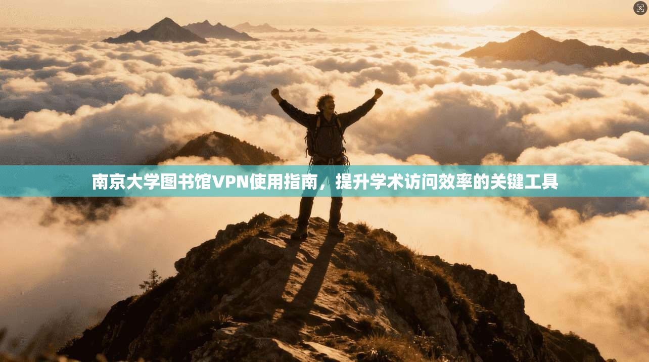 南京大学图书馆VPN使用指南,提升学术访问效率的关键工具