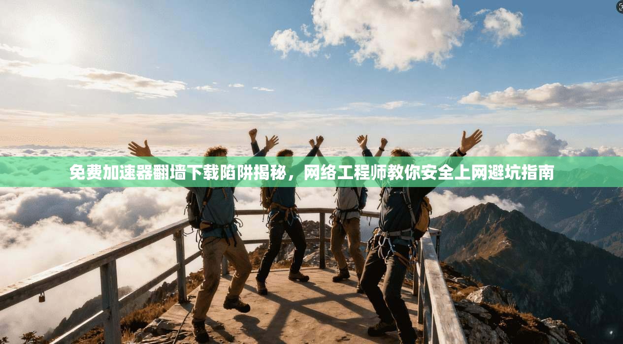免费加速器翻墙下载陷阱揭秘,网络工程师教你安全上网避坑指南