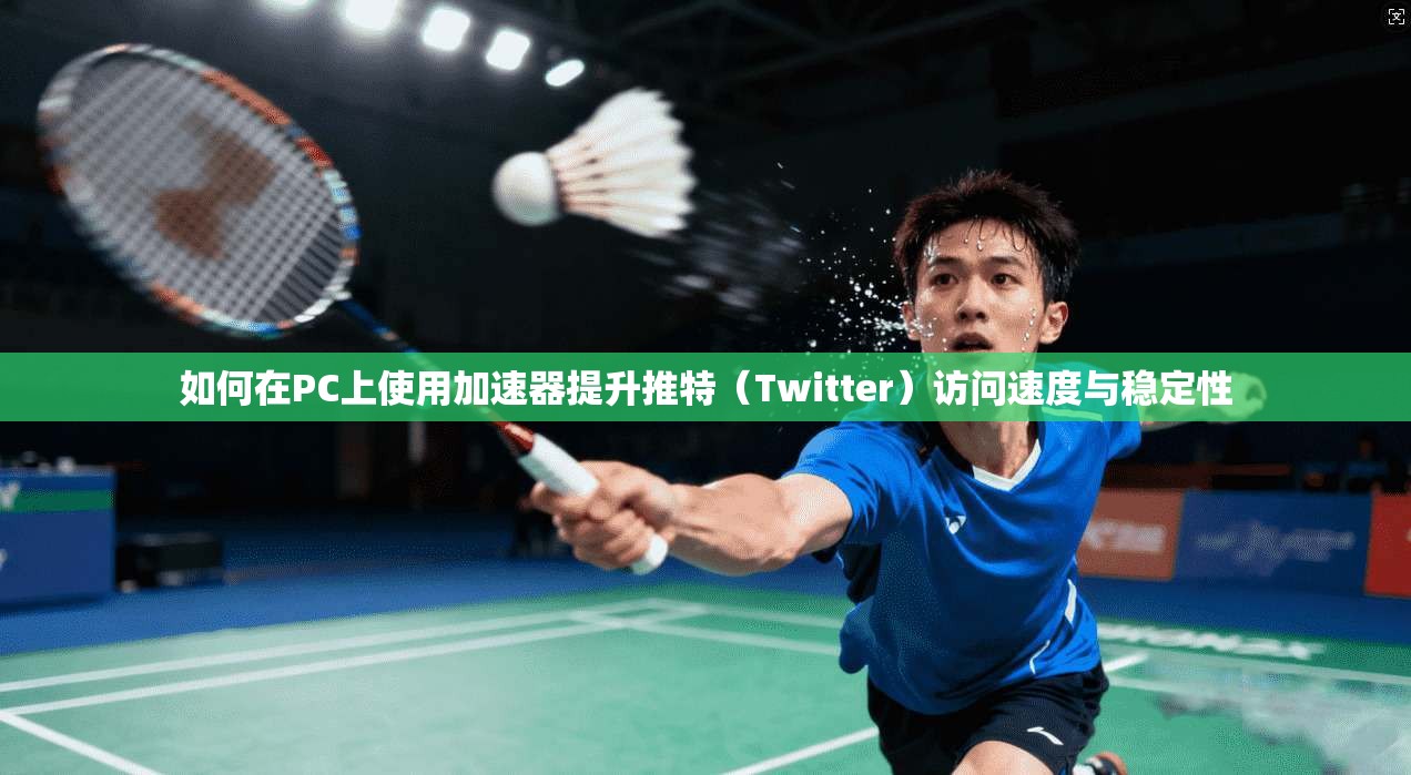 如何在PC上使用加速器提升推特（Twitter）访问速度与稳定性