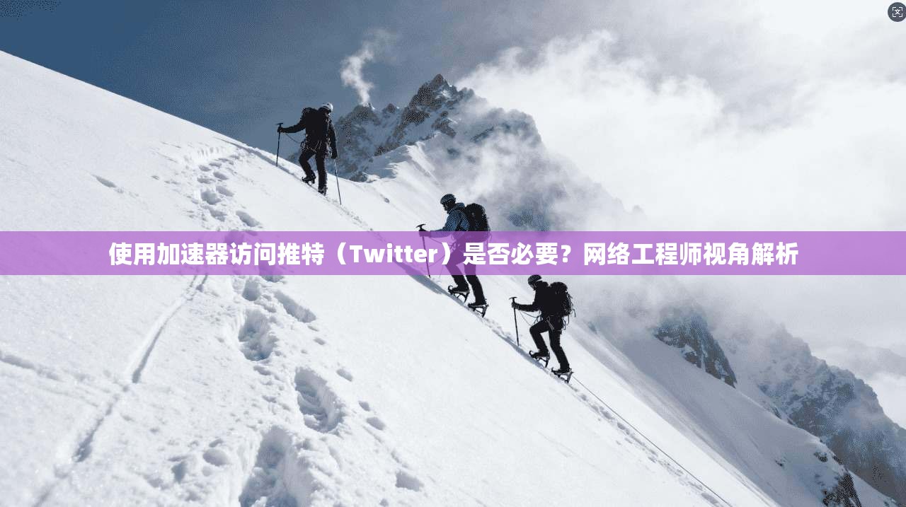 使用加速器访问推特（Twitter）是否必要？网络工程师视角解析